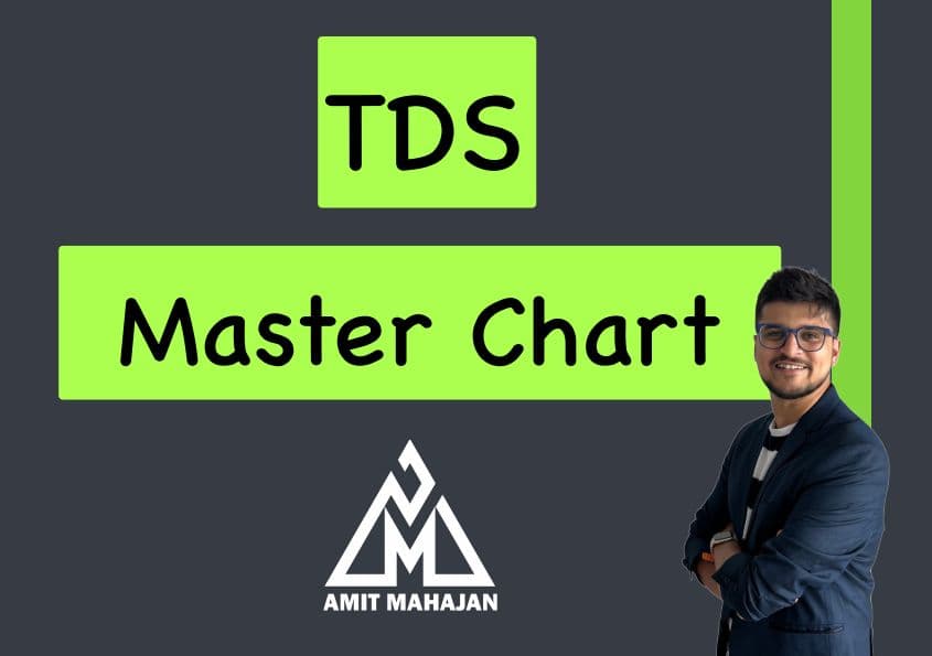 First page of TDS Master Chart (Jan 25)