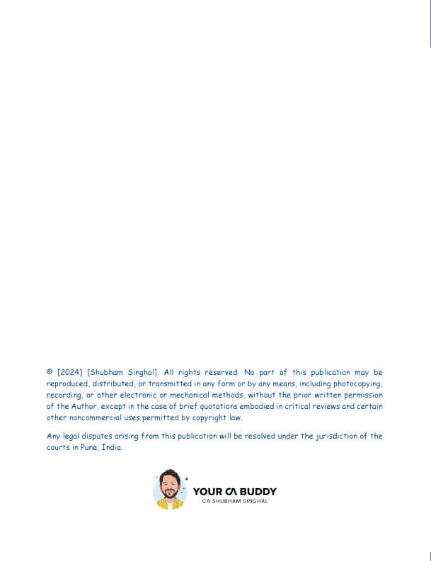 First page of CH- 1&2 Summary notes by Shubham singhal sir