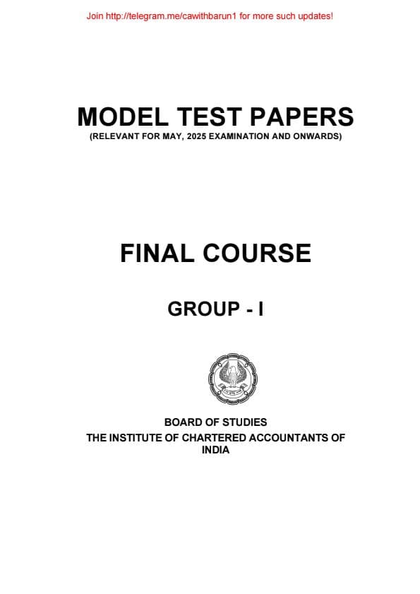 First page of Group 1 MTP Compiler For May 25