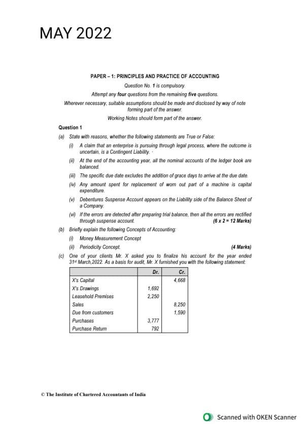 First page of May,dec 2022 accounts pyq solution