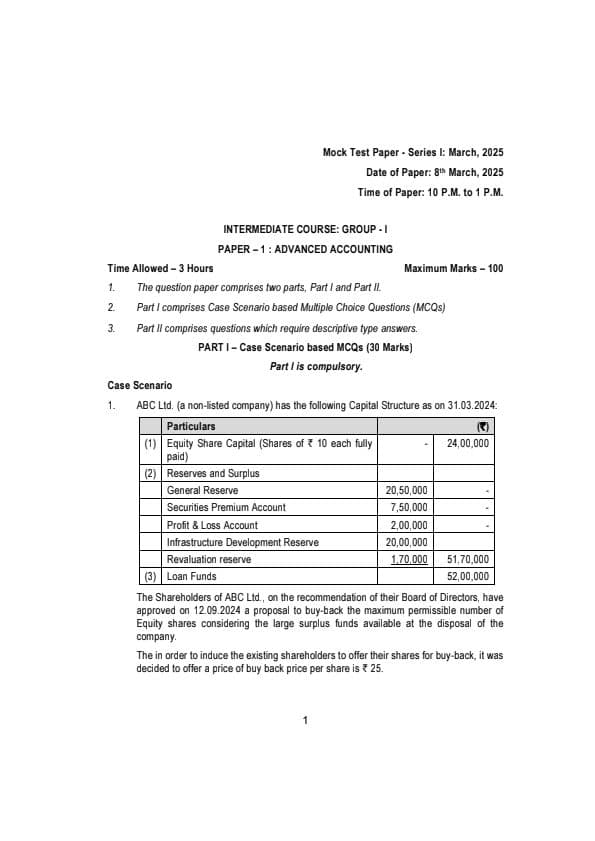 First page of Accounts mtp may 25