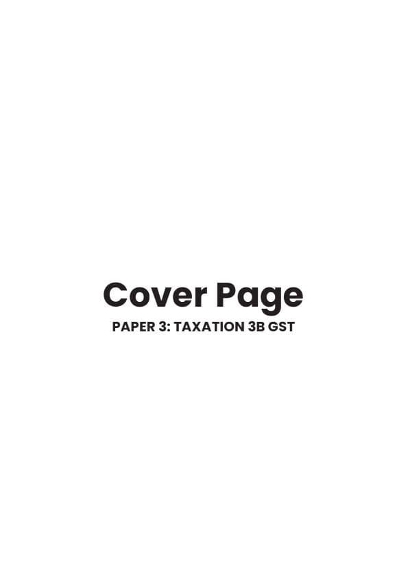 First page of Saransh Last Mile Referencer - Goods &Service Tax