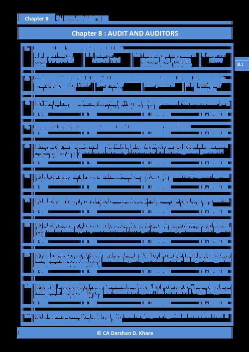 First page of This is MCQ notes for ca inter