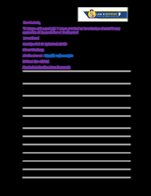 First page of Law key word Notes