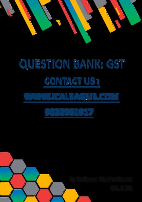 First page of GST