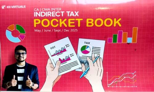 First page of GST Summary book by Amit Mahajan sir September/January 2025 Exam
