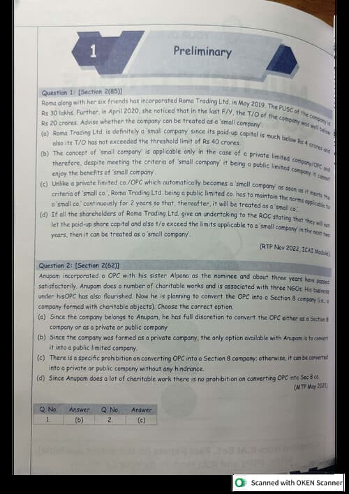 First page of Latest September 2025 and Onward MCQ Law ( SUBHAM SINGHAL SIR )
