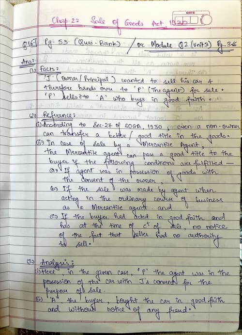 First page of Case study.....