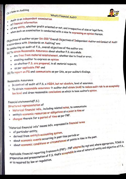 First page of Lastest Book Auditing and ethics for exam September 2025 and Onwards Subham keshvani sir