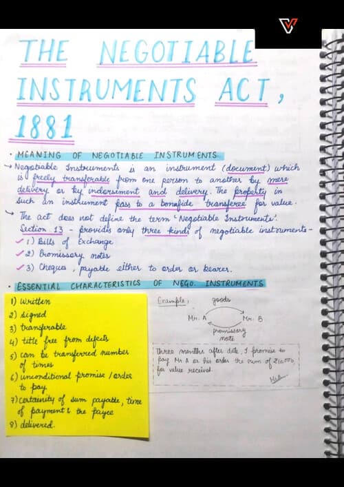 First page of NIA CHP 7 NOTES