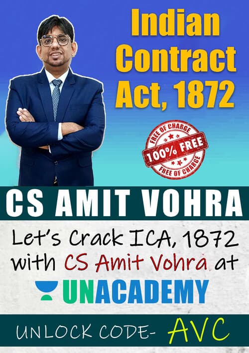First page of INDIAN CONTRACT ACT,1872