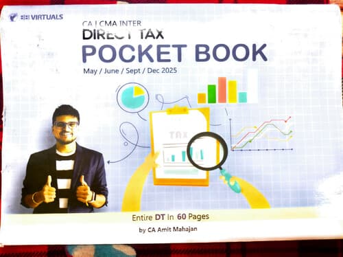 First page of DT Pocket book by Amit Mahajan sir