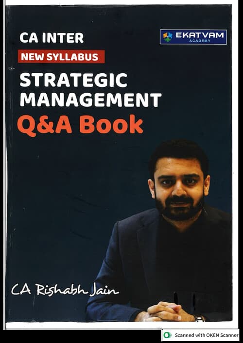 First page of Rishabh Jain SM QnA book latest