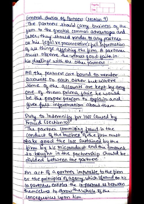First page of Section 9 and 10