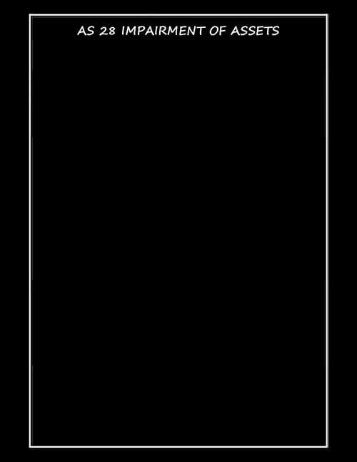 First page of AS 28 Impairment of Assets Questions and Answers.