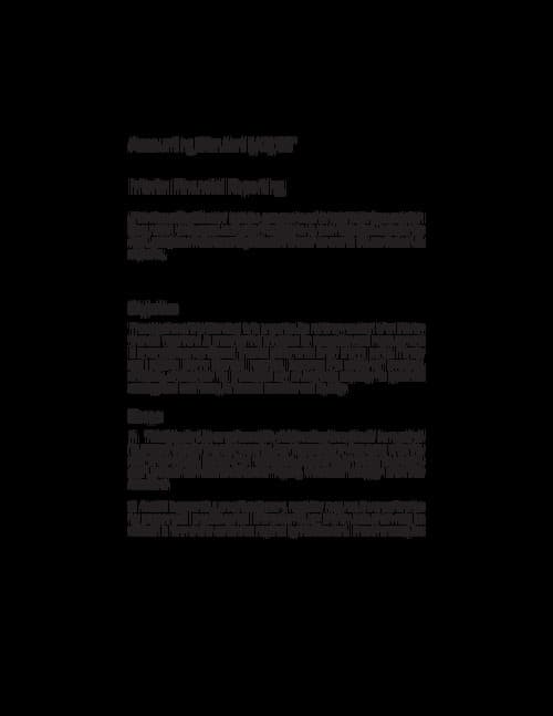 First page of CA Inter - Advanced Accounting: AS-25 Bare Standard