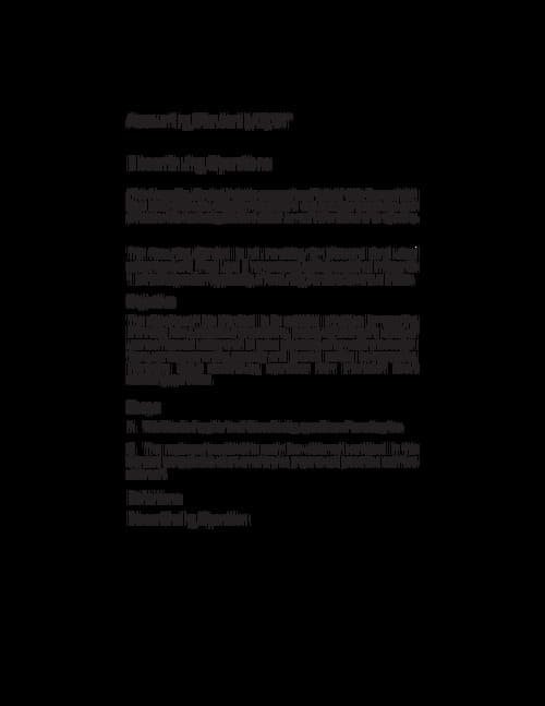 First page of CA Inter - Advanced Accounting: AS-24 Bare Standard