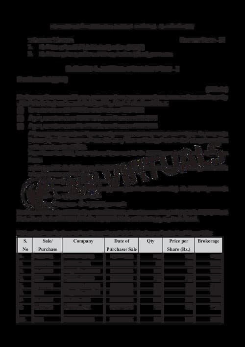 First page of Full DT Test paper