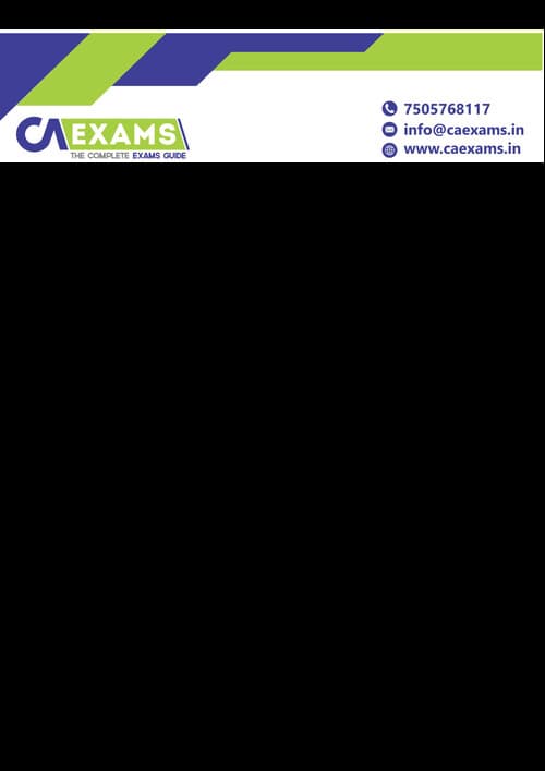 First page of Accounts Question with solution Depreciation and amortization