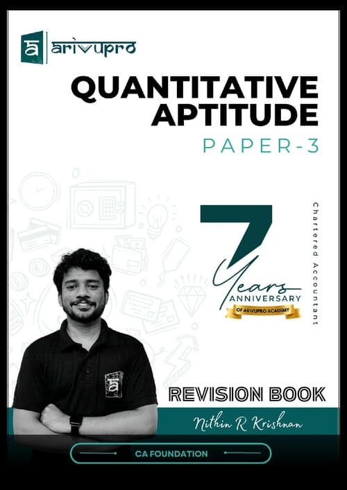 First page of quantitative aptitude formula book