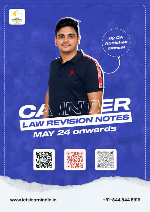First page of Corporate Law Summary Notes - Abhishek Bansal •General Clauses Act •Interpretation of Statute