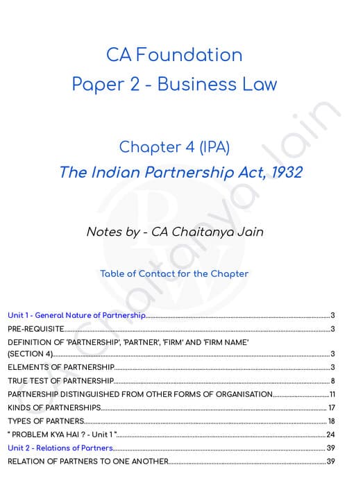 First page of Law