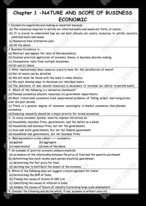 First page of 900 Most Unique MXQS - Economics
