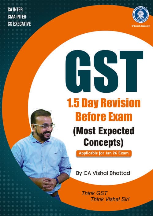 First page of Most Expected Topics in GST for January 2026 Examination.