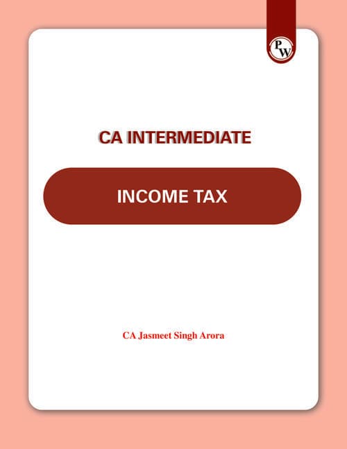 First page of Direct Tax by Jasmeet Singh (May 26 & onwards)