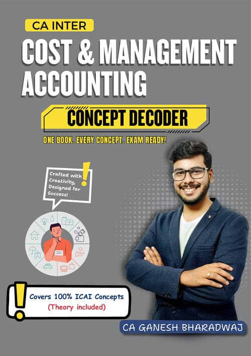 First page of Costing and management accounting