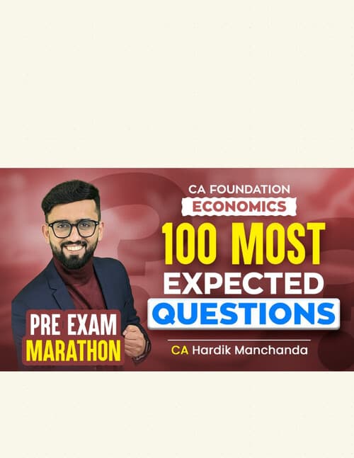First page of 100 most important questions