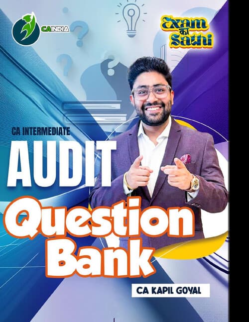 First page of Ca Kapil goyal sir audit questions bank