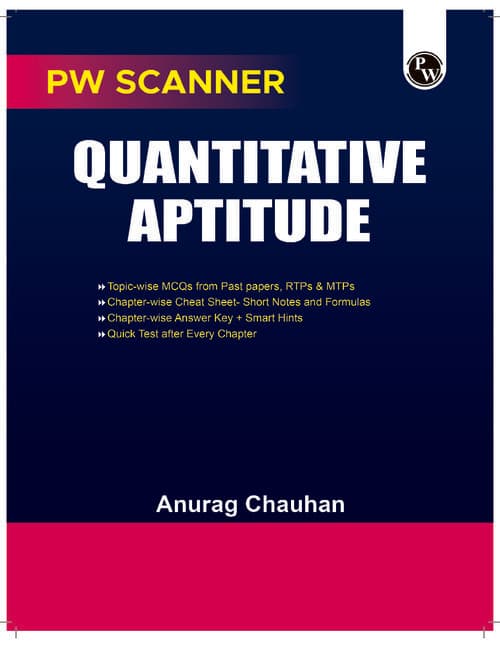 First page of PW SCANNER QUANTITATIVE APTITUDE