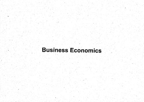 First page of Ca foundation Economics PYQ,RTP,MTP