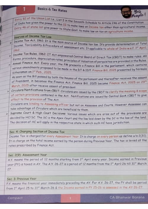 First page of BB SIR NEW Amended Compact For September 26