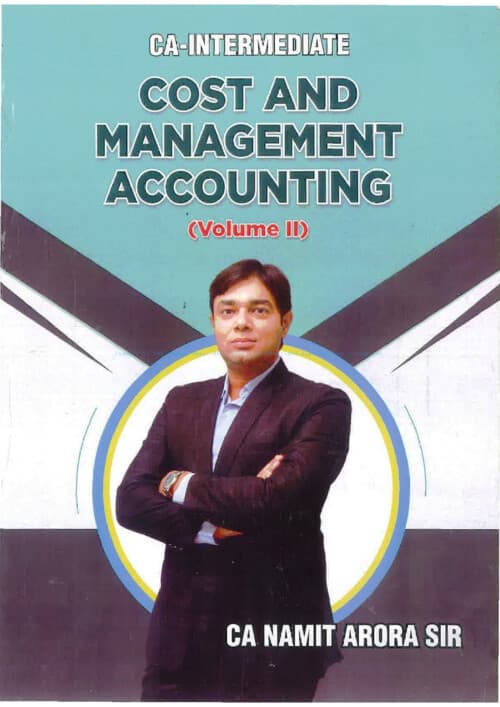 First page of Cost Accounting ( volume 2) Question Bank by Namit Arora