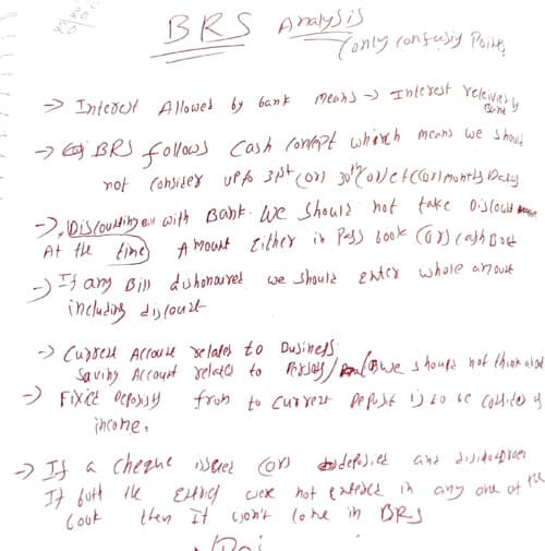 First page of BRS