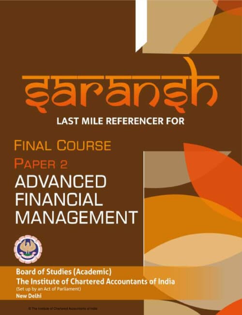 First page of Advanced Financial management last mile referencer