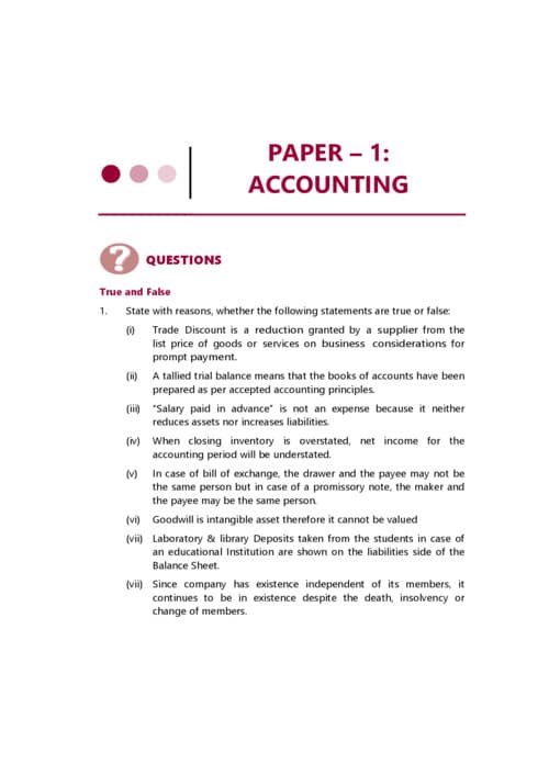 First page of Accounting RTPs of SEP 2026
