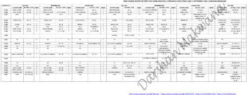 First page of LAW NEW COURSE DESCRIPTIVE PART PAST EXAMS ANALYSIS BY DARSHAN MAKWANA FOR SEPTEMBER, 2026