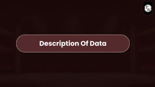 First page of Description of data PDF