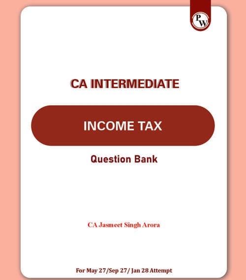 First page of Income Tax Act,2025 Question Bank