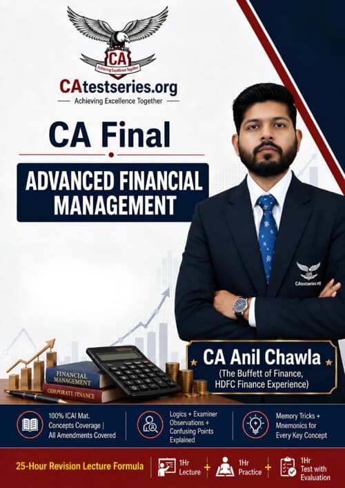 First page of FM CA inter 100% Coverage of all in one