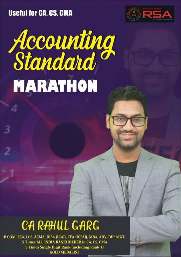 Accounting Standards Marathon Notes Part 1 by CA Rahul Garg 