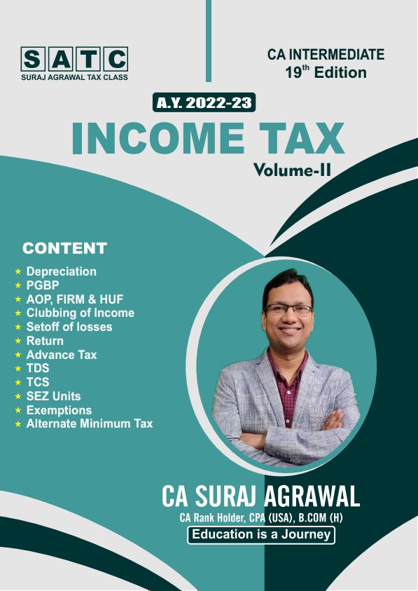 Taxation Volume 2 by CA Suraj Aggarwal 