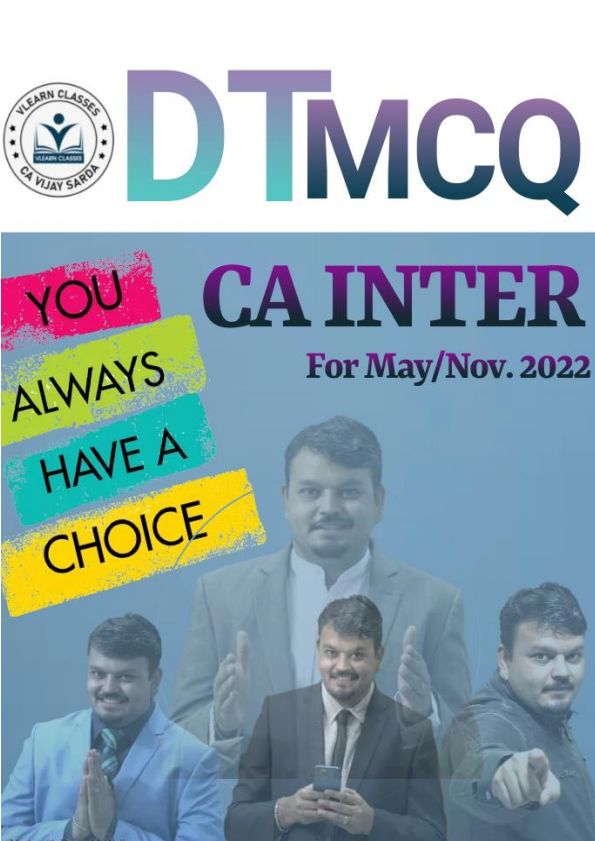 DT MCQs Booklet by CA Vijay Sarda 