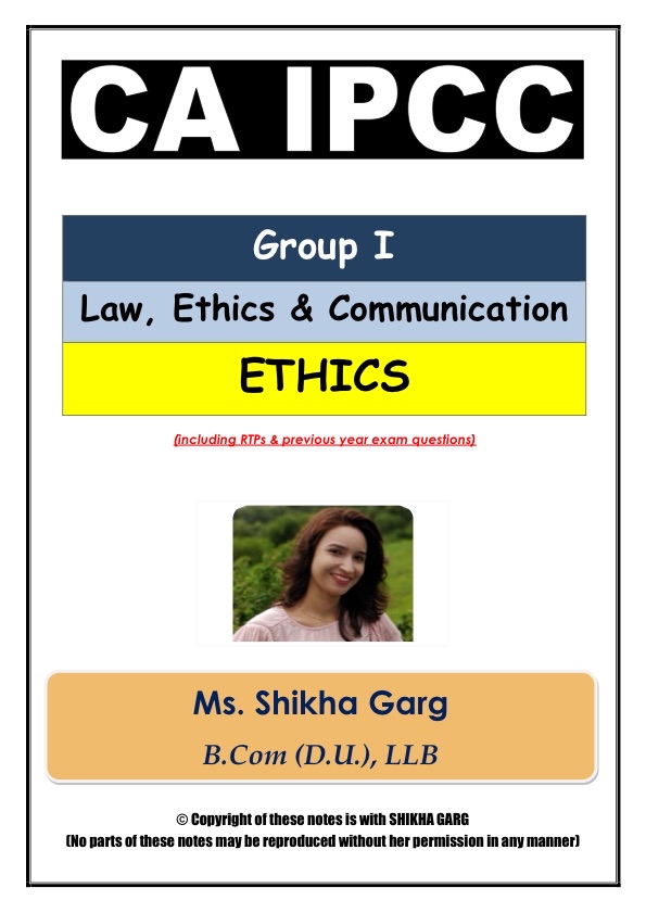 BCR Ethics Questions Compiler by Shikha Garg