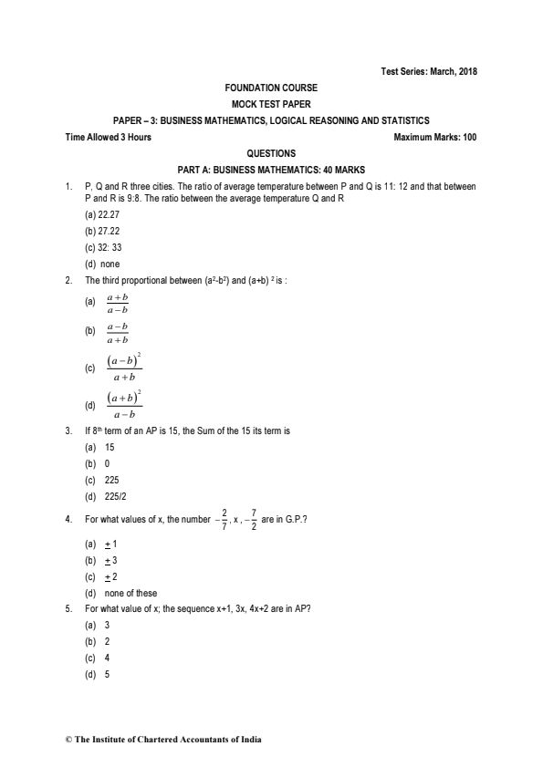 All Maths MTPs with solutions From 2018 to 2022 . Total 17 MTPs