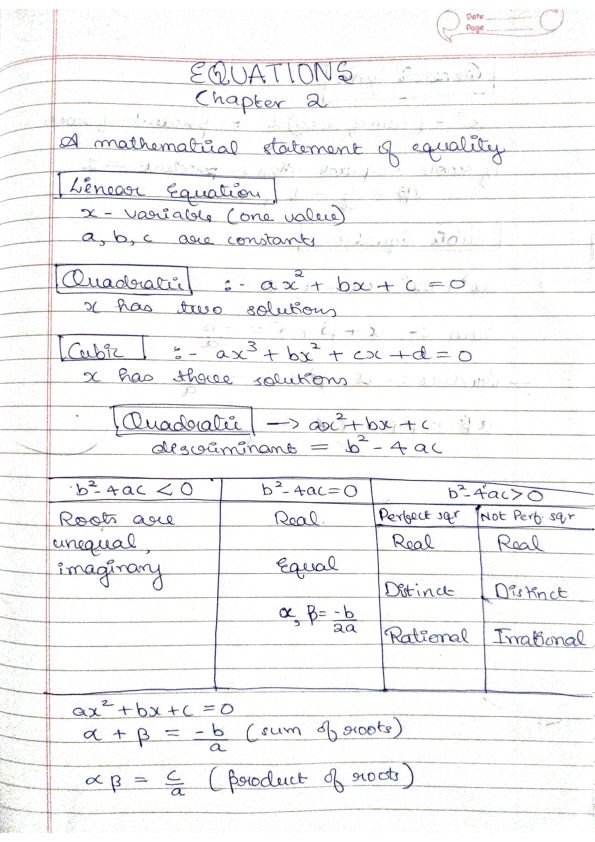 Chapter 2 equations
Formulas