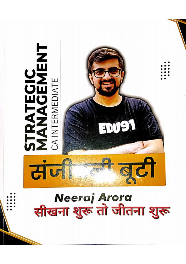 Strategic Management 
By Neeraj Arora Sir 